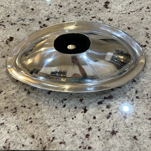 Julia Knight 16-inch red enamel Oval Bowl - Picture 10 of 13